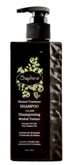 Apimties suteikiantis šampūnas plaukams Saphira Mineral Treatment Volume Shampoo SAFMTS4