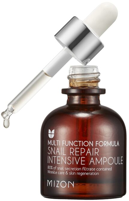 Atstatomasis veido odos koncentratas Mizon Multi Function Formula Snail Repair Intensive Ampoule MIZ000003355 su sraigių ekstraktu