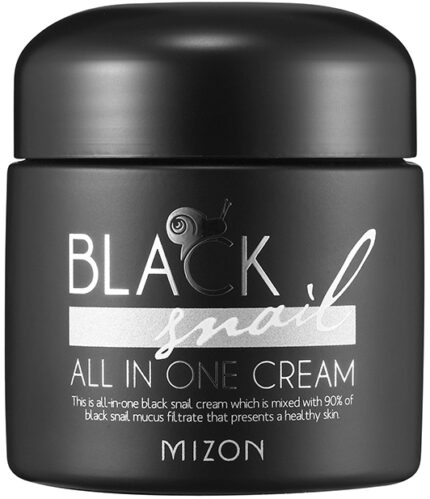 Daugiafunkcinis veido kremas Mizon Black Snail All in One Cream MIZ000004404 su juodųjų sraigių ekstraktu