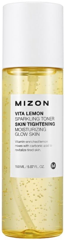 Drėkinamasis tonikas veidui Mizon Vita Lemon Sparkling Toner MIZ307030087