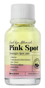 Naktinis serumas probleminei veido odai Mizon Goodbye Blemish Pink Spot Overnight MIZ309020075