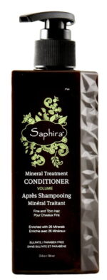 Neapsunkinantis kondicionierius plaukams Saphira Mineral Treatment Volume Conditioner SAFMTC4