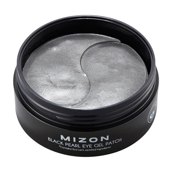 Hidrogelio paakių pagalvėlės su juodaisiais perlais Mizon Black Pearl Eye Gel Patch MIZ0313090004