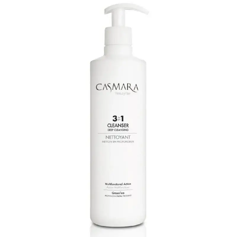 Prausiklis veido odai Casmara Cleanser 3 in 1 Deep Cleansing CASA00006, 500 ml