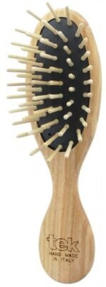 Plaukų šepetys TEK Natural 1320-03 iš natūralaus medžio