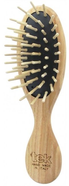 Plaukų šepetys TEK Natural 1320-03 iš natūralaus medžio