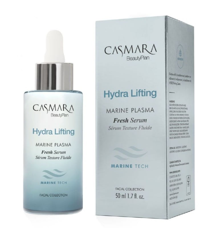 Stangrinantis veido serumas Casmara Hydra Lifting Marine Plasma Fresh Serum CASA11003