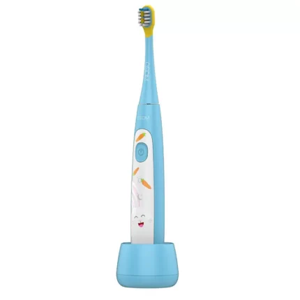 Vaikiškas įkraunamas elektrinis, garsinis dantų šepetėlis OSOM Oral Care Kids Sonic Toothbrush Blue OSOMORALK6XBLUE, mėlynos spalvos, IPX7