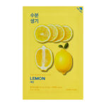 Lakštinė veido kaukė su citrinų ekstraktu Holika Holika Pure Essence Mask Sheet - Lemon HH20010103