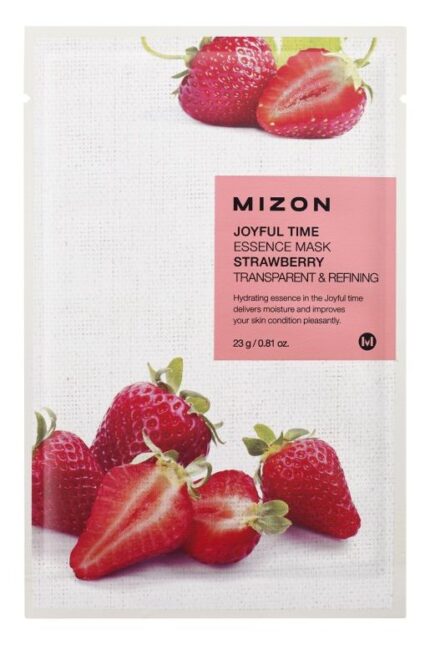 Veido kaukė Mizon Joyful Time Essence Mask Strawberry MIZ888890120