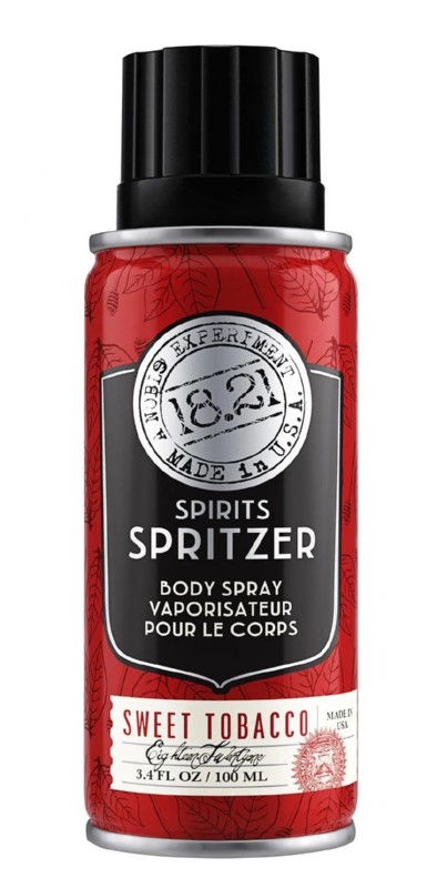 Vyriškas kūno dezodorantas 18.21 Man Made Spritzer Sweet Tobacco Spirits SPZ3ST