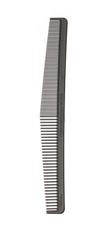 Plaukų šukos OSOM Professional Black Cutting Comb OSOMPRO10BLK