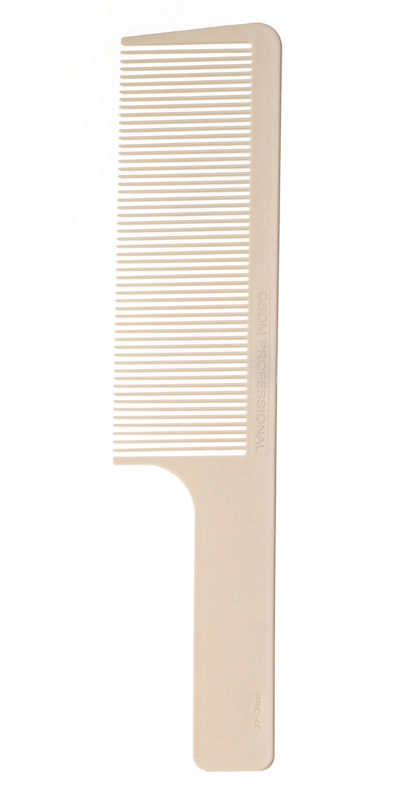 Plaukų šukos OSOM Professional White Cutting Comb OSOMPRO40WHT