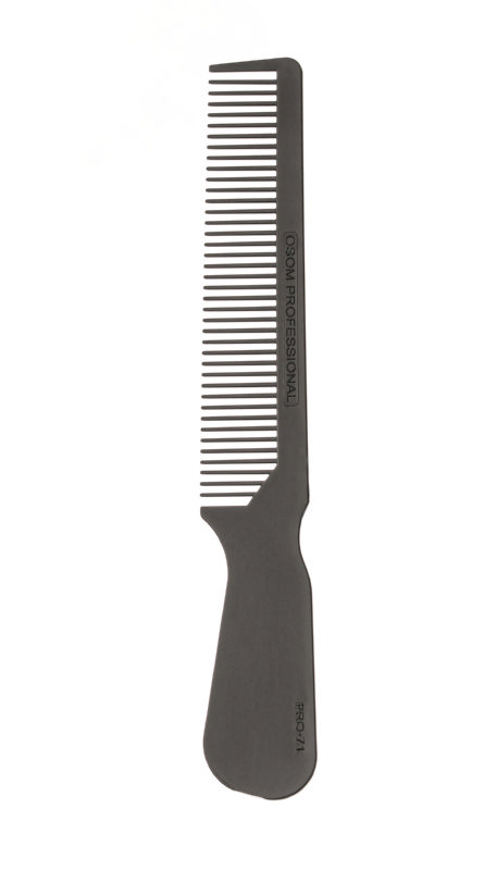 Plaukų šukos OSOM Professional Black Cutting Comb OSOMPRO71BLK