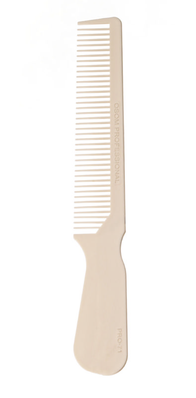 Plaukų šukos OSOM Professional White Cutting Comb OSOMPRO71WHT