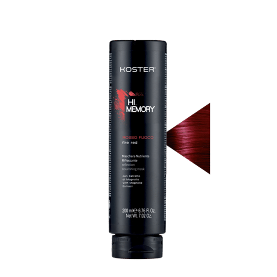 Dažanti kaukė Hi Memory Fire Red 200 ml.