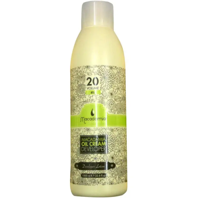 Oksidacinė emulsija Macadamia Natural Oil Developer Lotion Oil Cream MAM8207, 20 vol., 6%, 1000 ml