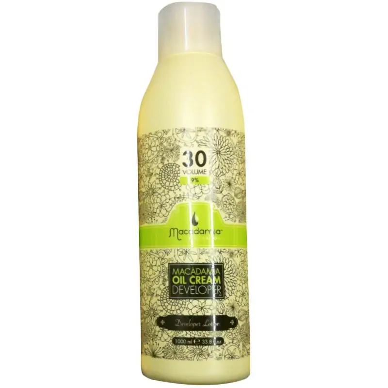 Oksidacinė emulsija Macadamia Natural Oil Developer Lotion Oil Cream MAM8208, 30 vol., 9%, 1000 ml