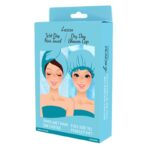 Dušo kepurėlė ir turbanas plaukams Be Osom Shower Cap & Hair Turban Aquamarine