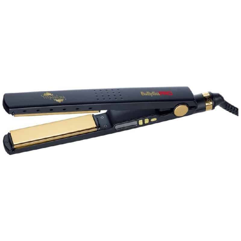 Plaukų tiesintuvas BaByliss PRO Black Titanium Hair Straightener BAB3091BKTE