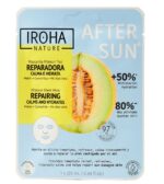 Atkuriamoji veido kaukė Iroha Nature Aftersun Sheet Mask Repairing Melon Calms & Hydrates