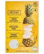 Veidą skaistinantys padeliai Iroha Nature Exfoliating & Brightening Toner Pad Pineapple PIN12