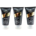 Plaukų priežiūros priemonių rinkinys Dixidox de Luxe Travel Set: 4.3, 4.1, 4.5, 3 dalių po 50 ml