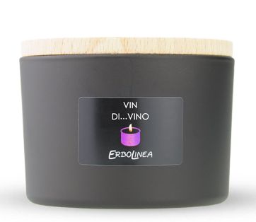 Aromatinė žvakė Erbolinea Candela In Vetro Vin Di Vino ERBCANVIN