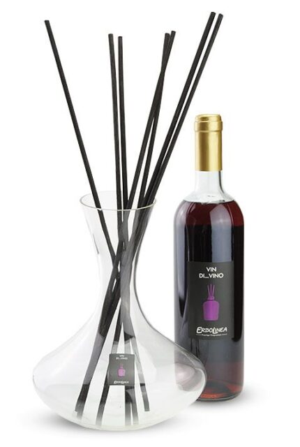 Kvapas namams su lazdelėmis Erbolinea Decanter Vin Di Vino ERBDECANTERVIN