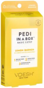 Procedūra kojoms Voesh Basic Pedi In A Box 3 in 1 Lemon Quench VPC118LMN