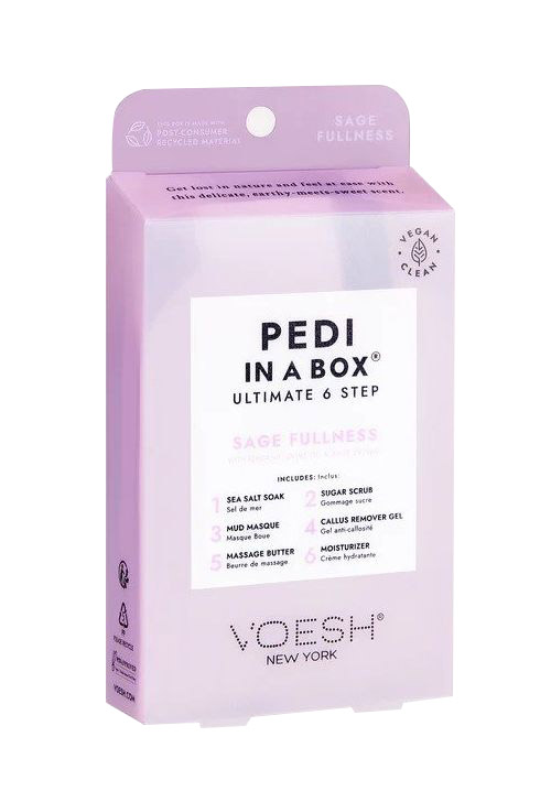 Procedūra kojoms Voesh Ultimate 6 Steps Pedi In A Box 6 in 1 Sage Fullness VPC607SGE