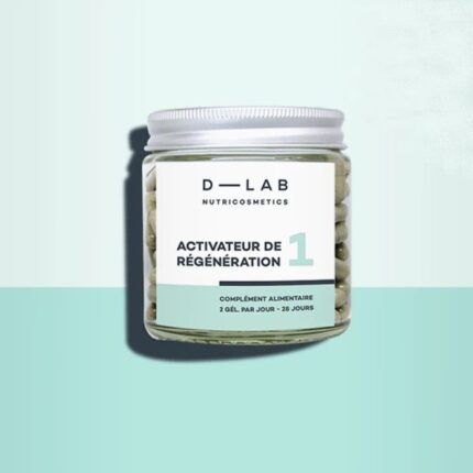 D-LAB Nutricosmetics – odos regeneraciją skatinantis maisto papildų kompleksas „Activateur de Régénération”