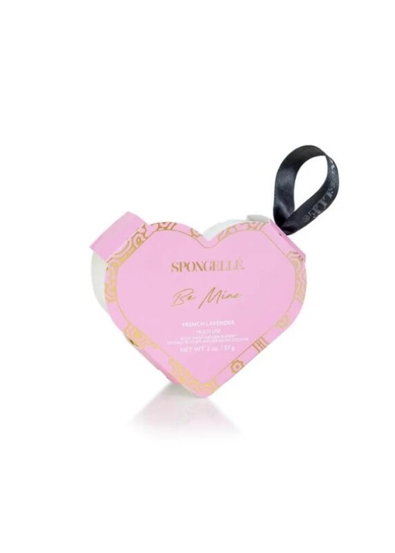 Spongelle Daisy Collection Heart Shaped Body French Lavender parfumuota kempinė