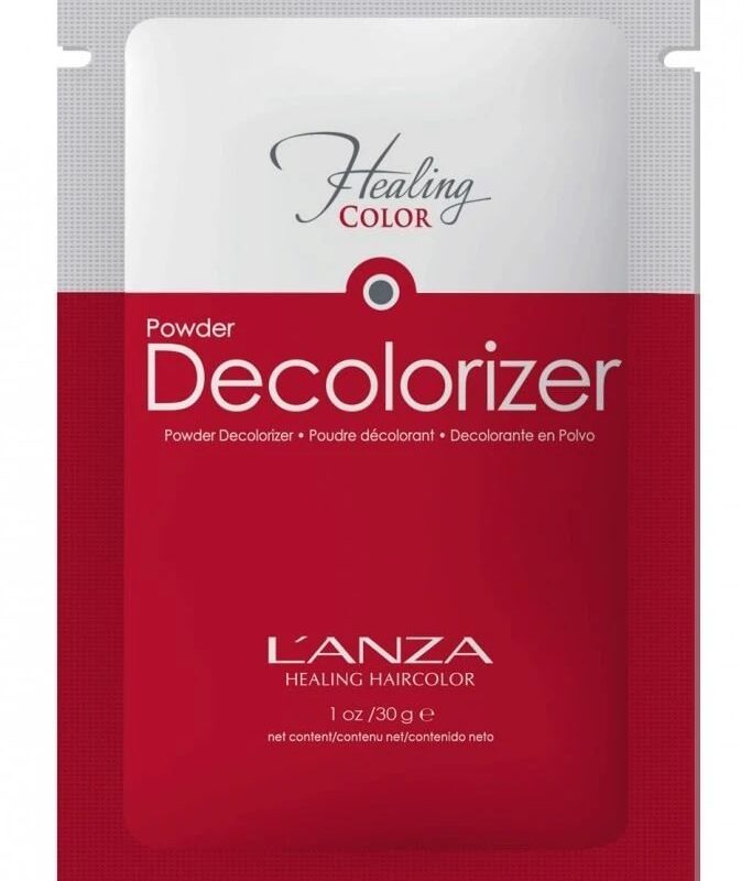 L&apos;ANZA Healing Color Powder Decolorizer priemonė plaukų dažų spalvai šalinti 30 g