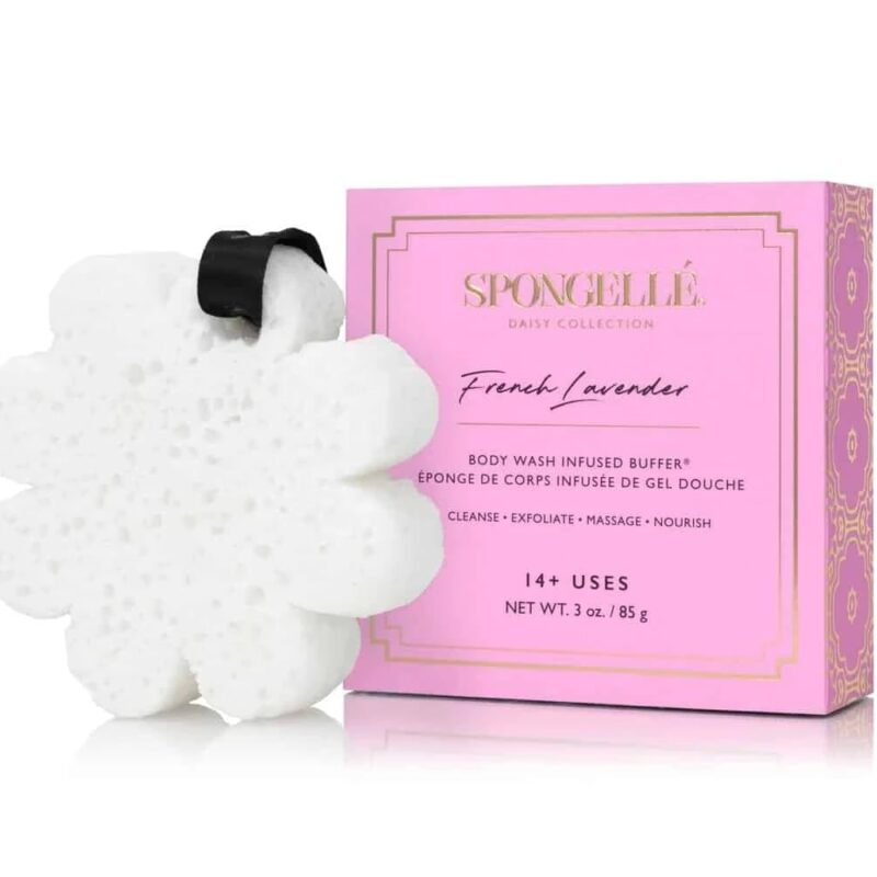 Spongelle Boxed White Flower French Lavender parfumuota kempinė