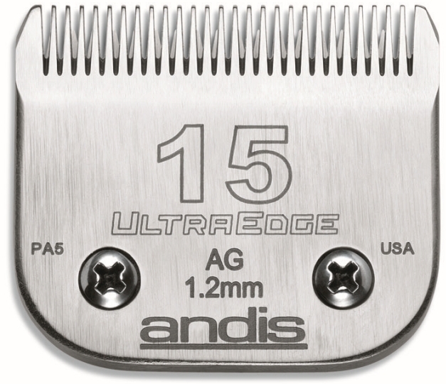 Peiliukai Andis Ultra Edge 15 Detachable Blade AN-64072 plaukų kirpimo mašinėlėms AG