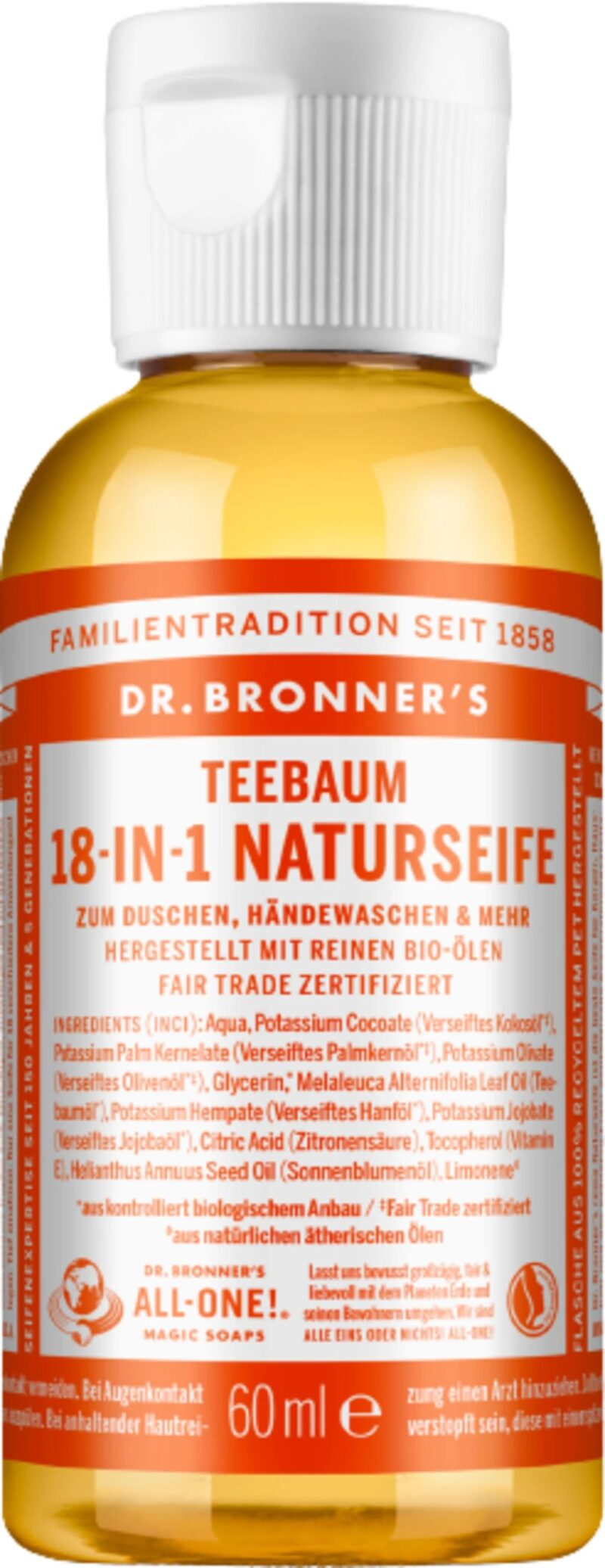 Dr. Bronner&apos;s 18in1 Natural Tea Tree Soap