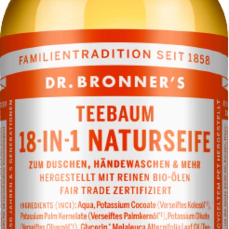 Dr. Bronner&apos;s 18in1 Natural Tea Tree Soap