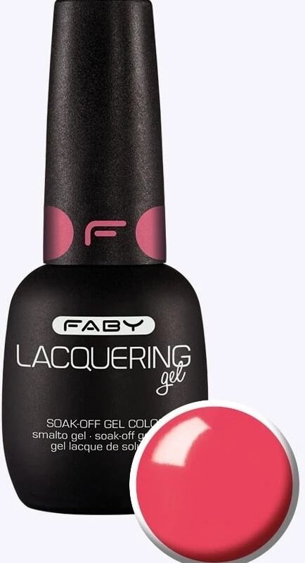 Faby Lacquering Gel Hula Hoop Pink 15ml