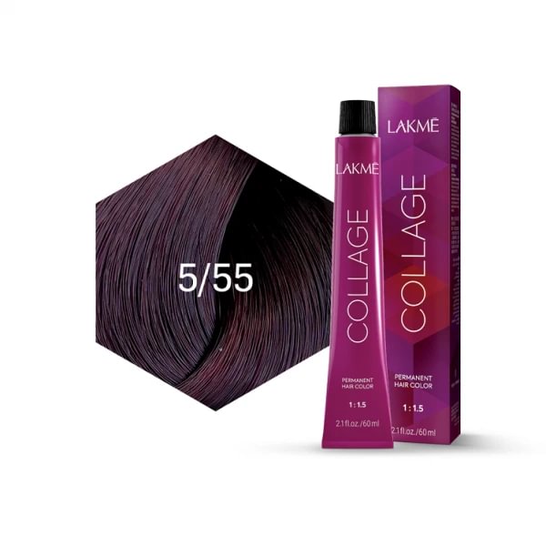 Lakme Collage 5/55+ Permanent Color 60ml