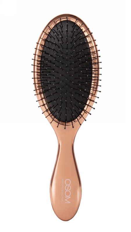 Šepetys plaukams OSOM Professional Hair Brush Rose Gold Chrome OSOMP2259