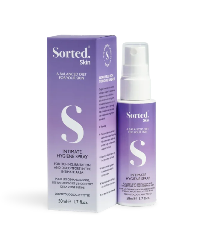 Sorted Skin Intimate Hygiene Spray – Intymios higienos purškiklis su prebiotikais