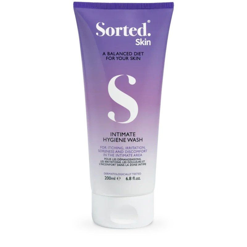 Sorted Skin Intimate Hygiene Wash – Intymios higienos prausiklis su prebiotikais