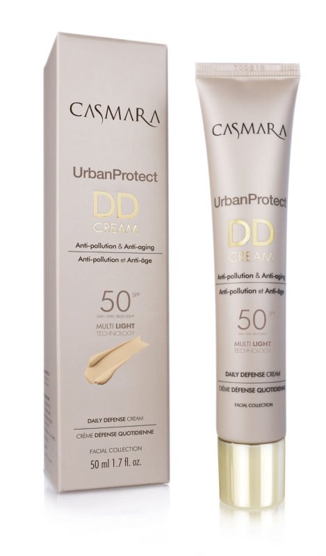 Maskuojamasis veido odos kremas Casmara DD Cream Urban Protect SPF 50 Natural Light 00 CASA09500/09510