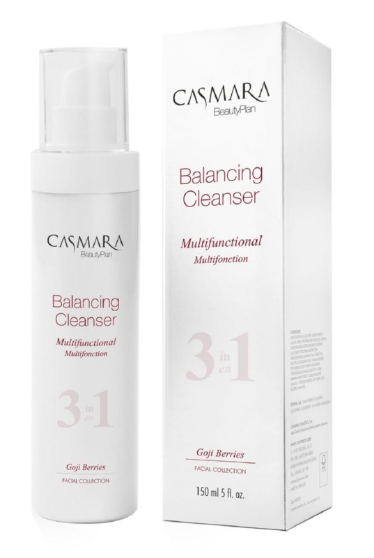 Prausiklis veido odai Casmara Balancing Cleanser Multifunctional 3 in 1 CASA91001
