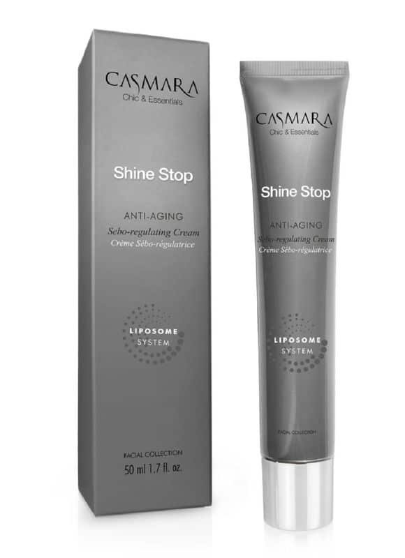 Odos riebalų išsiskyrimą reguliuojantis kremas Casmara Shine Stop Antiaging Sebum Regulating Cream CASA00112/00121