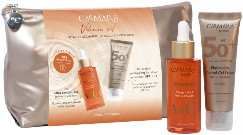 Veido priežiūros priemonių rinkinys Casmara Vitamin Set CASAL2504