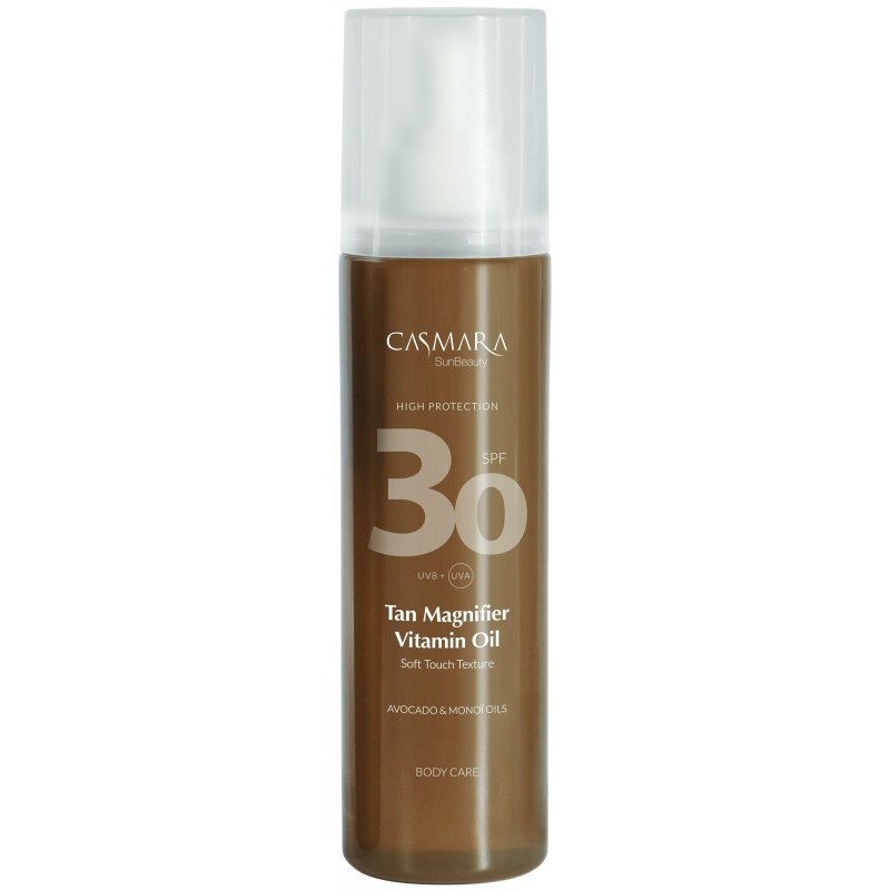 Sausas kūno aliejus Casmara Tan Magnifier Vitamin Oil CASA05007, su SPF30, 200 ml