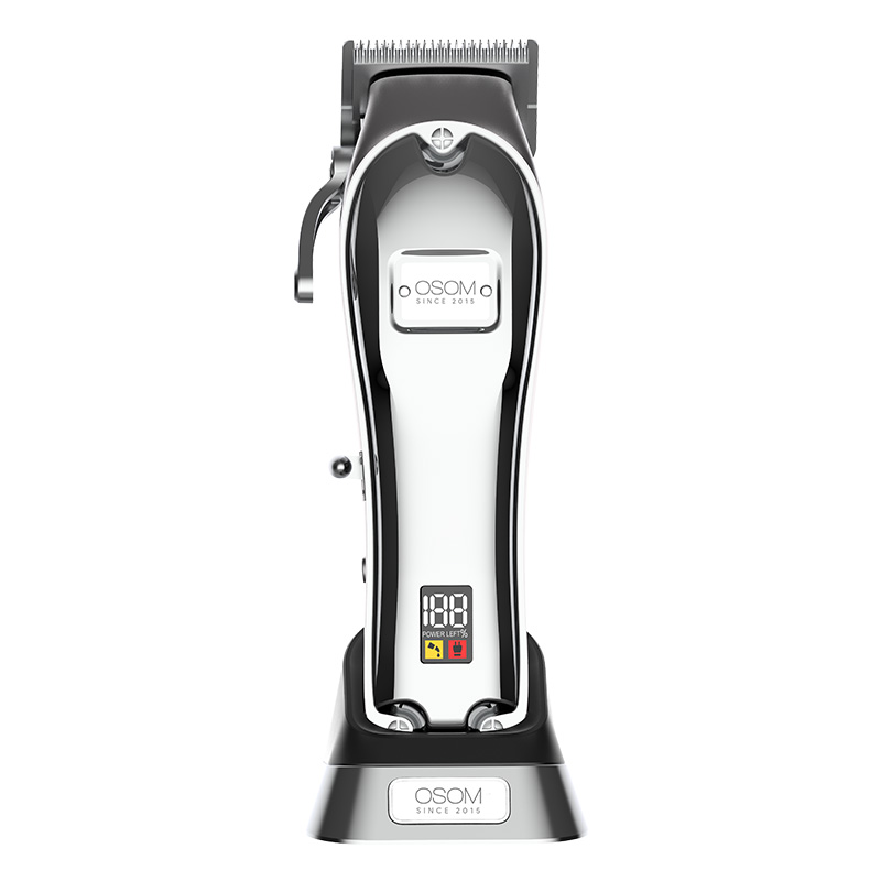 Plaukų kirpimo mašinėlė OSOM Cordless Hair Clipper OSOM62SIL