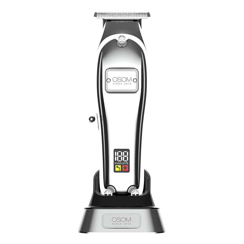 Plaukų kirpimo-kantavimo mašinėlė-trimeris OSOM Electric Hair Trimmer OSOM7SIL